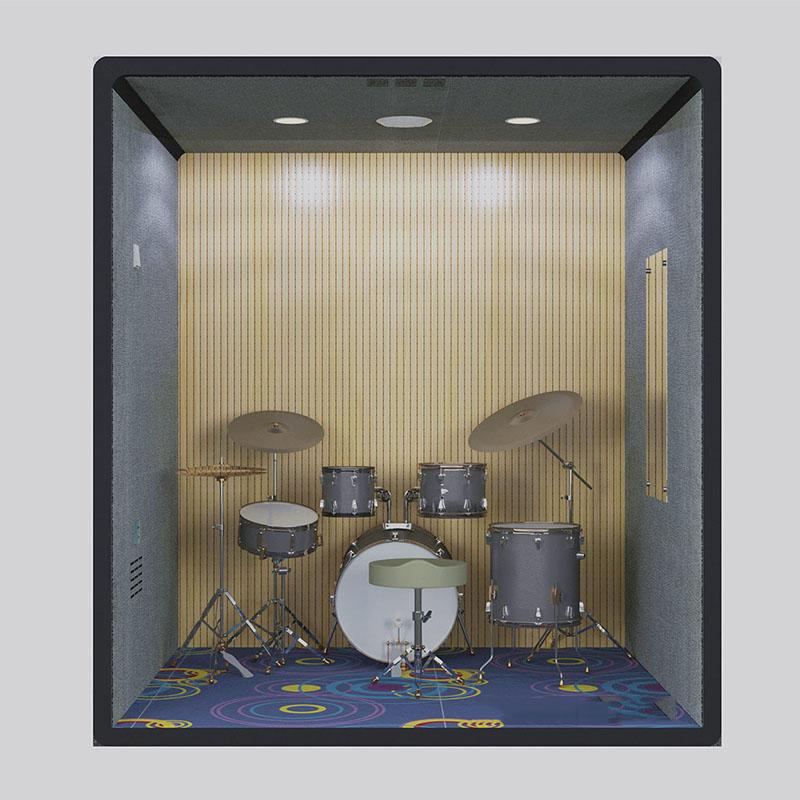 music studio booth