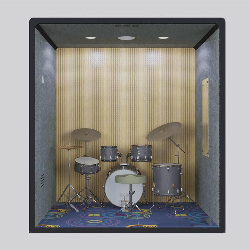 cabina de estudio de musica