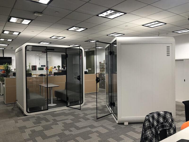 Maximizing Employee Satisfaction and Productivity with Office Privacy Pods